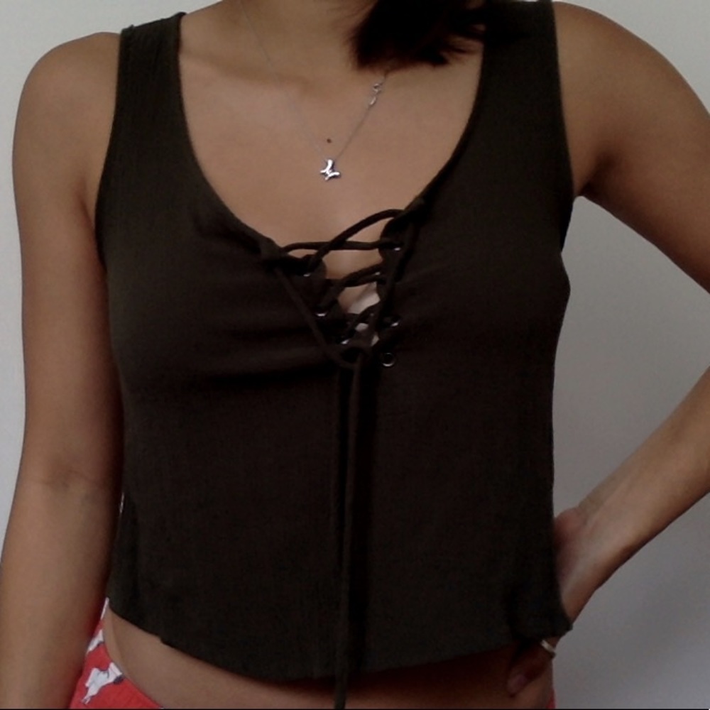 Forever 21 tank - olive